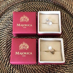 Loved Two Majorica Size 6 Rings